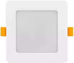 Maclean MCE373S LED lubų skydelis įleidžiamas SLIM 9W Neutral Baltas 4000K 120x120x26mm 900lm