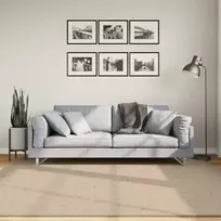 Kilimas HUARTE, smėlio, trumpi šereliai, minkštas ir plaunamas