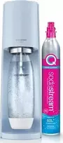Gazuotų gėrimų gaminimo aparatas SodaStream Terra, šviesiai mėlynas