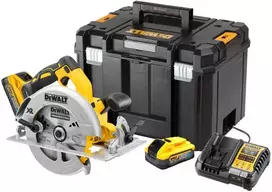 De Walt Akumuliatorinis diskinis pjūklas DeWalt DCS570H2T-QW; 18 V; 1x5,0 Ah akum.