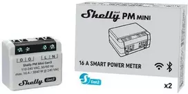 Shelly PM Mini Gen3 galios matuoklis