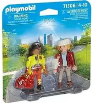 PLAYMOBIL DUOPACKS Paramedikas ir pacientas 71506