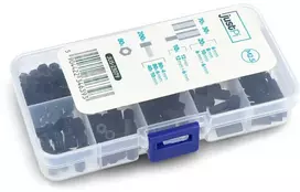 Montavimo komplektas 5 Raspberry Pi - M2.5 varžtų ir tarpiklių rinkinys - 380 vnt, - justPi