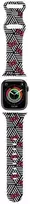 Apyrankė Apple Watch 1 / 2 / 3 / 4 / 5 / 6 / SE / 7 / 8 (38 / 40 / 41 mm) Hello Kitty Strap Heads & Bows Pattern (HKAWMSDIEZK) juodos spalvos