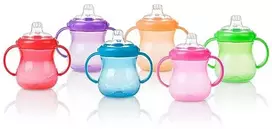 "Nuby Explora" Neišsiliejantis puodelis 295 ml