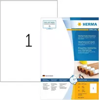 Herma HERMA 10775 etiketės spausdinimui Baltas Lipnios etiketės spausdinimui