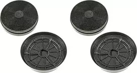 Ecost prekė po grąžinimo AllSpares aktyvintosios anglies filtras (x4) Tinka įvairiems (Atnaujinta)
