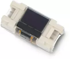Mini OLED ekranas 0.42'' 72x40px - Įrenginio išplėtimo modulis kūrimo moduliams - M5Stack U166