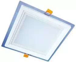 Domoletti Įmontuojamas kvadratinis LED šviestuvas su stiklu "MODOLED" 6W