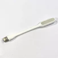 Lampka dla notebooka, gumowe, balta, USB, LED, EOL