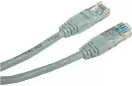 LAN kabelis UTP crossover patchcord, Cat.5e, RJ45 M - RJ45 M, 2 m, neekranuotas, kryžminis, rutulinis, skirtas prijungti 2 PC ekonomiškas