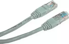 UTP kryžminis patchcord LAN kabelis, Cat.6, RJ45 M - RJ45 M, 3 m, neekranuotas, kryžminis, rutulinis, 2 kompiuterių prijungimui ekonomiškas