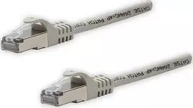 Patchcord LAN FTP pataisos laidas, Cat.5e, RJ45 M - RJ45 M, 5 m, apsaugotas, rutulinis, gryno vario ekonomija