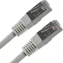 Neutralle LAN FTP pataisos laidas, Cat.5e, RJ45 M - RJ45 M, 0,5 m, apsaugotas, rutulinis, ekonomiškas