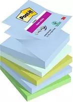 Post-It 3M POST-IT® Super lipnus Z-Notes lipnus padėklas (R330-5SS-OAS), 76x76mm, 5x90 kortelės.