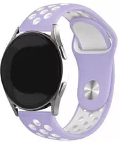Beline apyrankė Watch 20mm Sport silikoninė violetinės ir baltos spalvos box