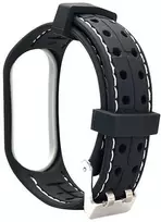 Beline apyrankė Mi Band 3/4 Smart juodos ir baltos spalvos