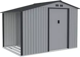 Sodo namukas su malkine MADISON 9x6, Light Pilkas