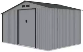 Sodo namukas su malkine MADISON 11x6, Light Pilkas