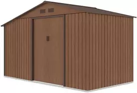 Sodo namukas su malkine MADISON 11x6, Walnut