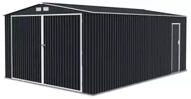 Sodo namukas-garažas Kingston, 380x540 cm, Cold Pilkas
