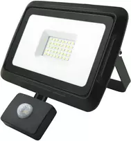 BREMEN LED prožektorius su judesio davikliu 30W, 4000K, IP65, 80lm/W Eurolight