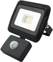 BREMEN LED prožektorius su judesio davikliu 10W, 4000K, IP65, 80lm/W Eurolight