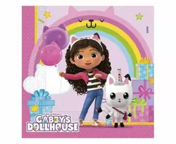 GoDan Gabby's Dollhouse popierinės servetėlės 33x33cm 20 vnt.