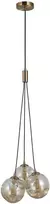 Italux Pakabinamas šviestuvas Perlos PND-54456-3-HB-AMB
