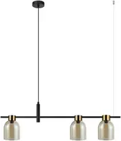 Italux Pakabinamas šviestuvas Servio PND-66892-3-BK-AMB
