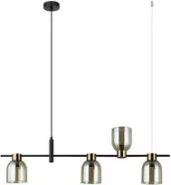 Italux Pakabinamas šviestuvas Servio PND-66892-4-BK-AMB