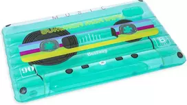 Pripučiamas plaukimo čiužinys Retro Beats Bestway 174x117cm