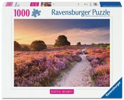Dėlionė Ravensburger Beautiful Walkways Dream Path In Pink, 50 cm x 70 cm, 1000 vnt., įvairių spalvų