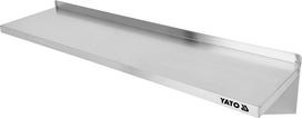 Pakabinama virtuvės lentyna Yato YG-09041, sidabro sp., 120 cm x 30 cm x 18 cm