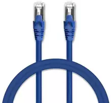 Tinklo laidas Kabelis sujungimo ftp cat6 2 x rj-45 5 m didelės spartos auksinis ekranuotas Qoltec
