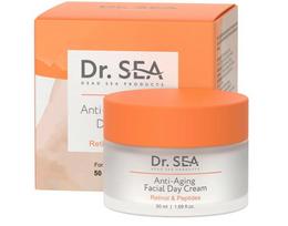 Dieninis veido kremas Dr. Sea Anti Aging, Retinol & Peptides, 50 ml