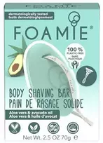 Foamie „Fomaie“ kietos skutimosi putos su „Aloe You Very Much“ (kūno skutimosi lazdelė) 70 g
