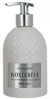 Vivian Gray Wonderful Baltas Valley Liquid Soap skystas rankų muilas, 500 ml