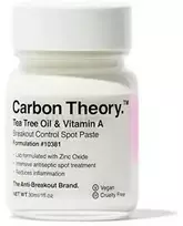 Carbon Theory Arbatmedžio aliejus - vitaminas A prieš spuogų atsiradimą (dėmių pasta) 30 ml