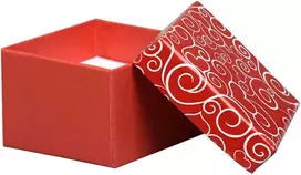 Jk Box Romantiškas dovanų dėžutės žiedas VE-3 / A7