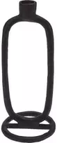 Home Styling Collection Žvakidė 24 cm juoda aliuminė