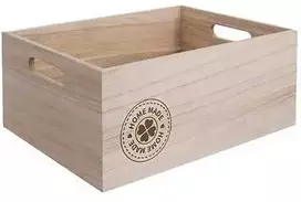 Orion Medinė sandėliavimo dėžutė 31x21x13 cm - universalus ir dekoratyvus sprendimas