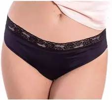 Enna Menstrual Panty Classic Juodas Moderate Flow T- T-L- XXL Day menstruacinės kelnaitės