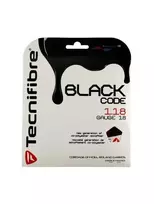 TECNIFIBRE Juodas CODE 1.18mm stygos teniso raketei