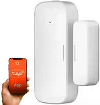Išmanusis belaidis durų/langų jutiklis, ZigBee, baltas, TUYA, Smart Life, Extralink