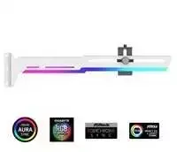 1st Cool 1stCOOL 1stCool GPU palaikymas ARGB metalinis laikiklis, baltas