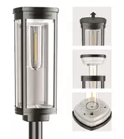 SUNARI saulės lempa LED FLS-97 CLASSIC Post 3000K 1000mAh Ni-MH Forever Light