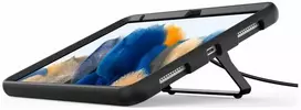 Compulocks Planšetinio kompiuterio dėklas, skirtas Galaxy Tab A8 10,5" saugiam stovui - Planšetinio kompiuterio buferis - Stovas - Metalas, Guma - Juodas - Samsung Galaxy Tab A8