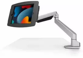 Laikiklis Compulocks iPad 10.9" 10th Gen Space Enclosure Wall Mount - komplektas montażowy (montaż na ścianie) - do tabletu - zablokowany - wysokiej jakości aliuminio - balta - interfejs montażowy: 100 x 100 mm - do Apple 10.9-calowego iPada (10. generacja)