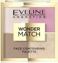 Eveline Cosmetics Wonder Match veido kontūravimo paletė 01, 10 g